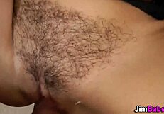 I got my face covered in spunk while wearing stockings