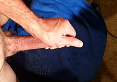 Soloboy Tugging His Big Dick Till He Blows A Load