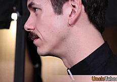 Oh My! His Sexy Pastor Turns Confession Into Hot Anal Action!