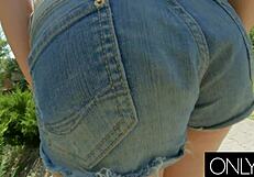 Marina Visconti in an upclose and personal outdoor scene