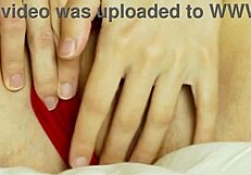 Sexy bitch indulges in morning masturbation with her tight wet pussy. She craves intense anal play.