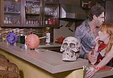 Why cheat with stepdaughter on Halloween night, huh?