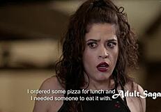 Victoria Voxxx and Robby Apples Escape in Intense Cinema Ride