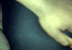 Crazy backshots through tight leggings—how does that feel?