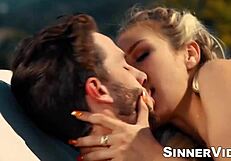 naughty carmen caliente gets licked and pounded by stepbro