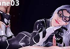 3D ANIMATED FOOTJOB FEET COMPILATION HENTAI SFM BLENDER