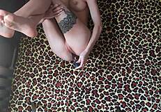 Slender Babe With Big Ass Masturbates With Toys For Orgasm