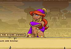 Princess Trainer Gold Edition uncensored reveals a sexy whore in wild wet action, part 35.