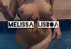 Melissa Lisboa Takes Anal and Blowjob