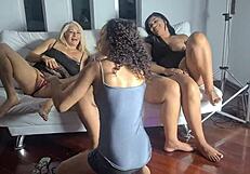 Four Women Feel Intense Desire in Outdoor Orgy