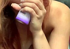 redheaded russian beauty ritafox fucked her pussy and anus hard, so wet and horny