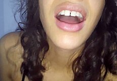 joi 18 años embarazada te da instrucciones para correrte