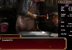 Black Smith Bunny Girl Makes Me Cum Quickly