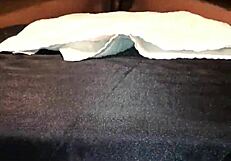 Tied Down Ebony Squirting on Monster Black Cock