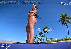 what would you think seeing me in a micro bikini on the beach