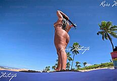 what would you think seeing me in a micro bikini on the beach