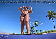 what would you think seeing me in a micro bikini on the beach