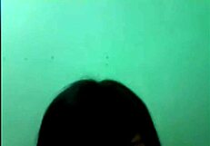 my pinay girlfriend chats on webcam, looking pretty and relaxed