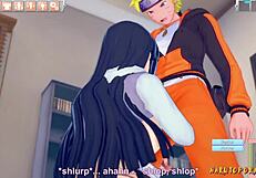 Hey, wanna play this Naruto sex game with a hot teen babe?