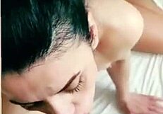 really a lot of cum in this facial scene