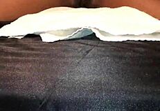 Tied Down Ebony Squirting on Monster Black Cock