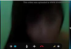 my pinay girlfriend chats on webcam, looking pretty and relaxed