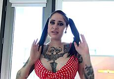 i swallow ophelia rain's huge cock pov blowjob deepthroat facefuck and cum