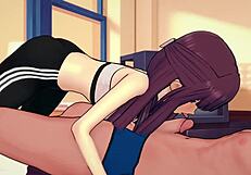 Fern in Sport Outfit Enjoys Uncensored 3D Cartoon Action