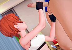 Gwen outrageous to the nurse in jockstrap and has raw scene