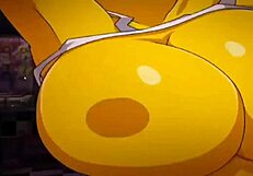 Chica Flaunts Her Big Boobs in Suggestive Display