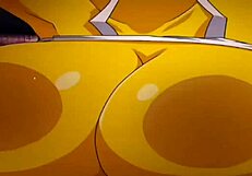 Chica Flaunts Her Big Boobs in Suggestive Display