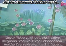 German MILF Shares Husband in Swinger Club Threesome – Dancing and Big Tits