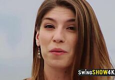 wild orgy in limo 😍