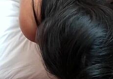 Her first facefuck blowjob!