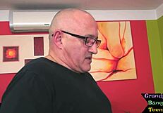 Bigass Teenie Pussy Drilled Hard by Lucky Old Man