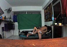 Flaca sexy gets bent over for deepthroat and squirting, filled with cum