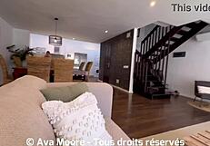 kitchen fuck, huge cock poundin’ my pussy on counter, cum on face, bon appétit!