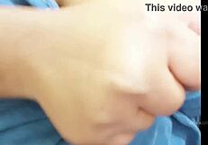 Asian woman in a sexy milf video