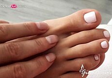 blonde and brunette lesbians lilu moon fingering wet pussies