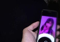 slender beauty moa-chan meets at concept cafe for date