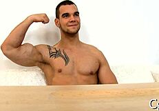 Homosexual in nature's garb has bold intense sex