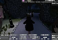 Sereka Exposes Herself Under Naked Coat Without Being Noticed