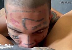 Emo girl licked, then hardcore sex