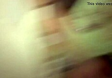 Ebony girl next door gives intense blowjob to her neighbor's big cock.