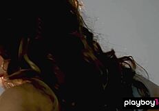 classy latina beauty takes off lingerie