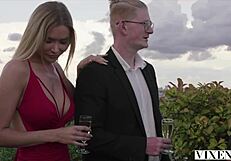 Venera gives deepthroat to strangers