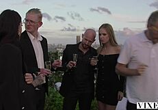 Venera gives deepthroat to strangers