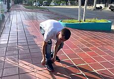 calvin junior chats about his bodybuilder casting, colombian guy with big muscles