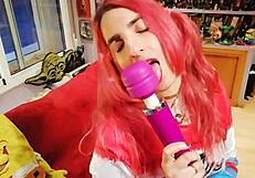 gemma gomory transforms into harley quinn