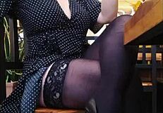 la potra aleja feels taboo anal creampie from her son